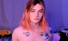 Small Tits Shemale Bonked By 2 Horny Guys