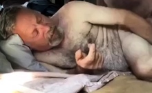 Bareback Daddy Gets Fucked Hard