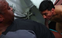 Bottom Gay Gives Doctor A Handjob