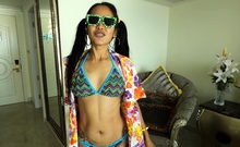 Songkran sex with his perfect ass Thai girlfriend Lily Koh