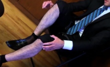Solo Foot Worship In Sheer Stockings
