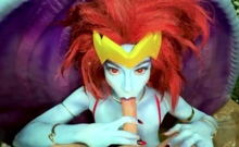 Little Puck - Demona's Wedding Night Cosplay Transformation