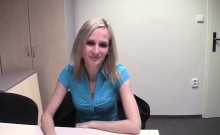 CZasting - Skinny Czech blonde at casting